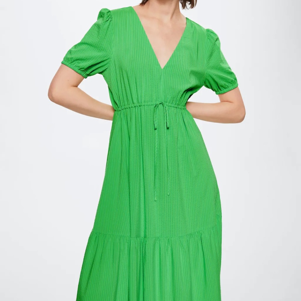 Mango-Green Maxi